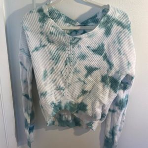 Tie dye knit XS sweater